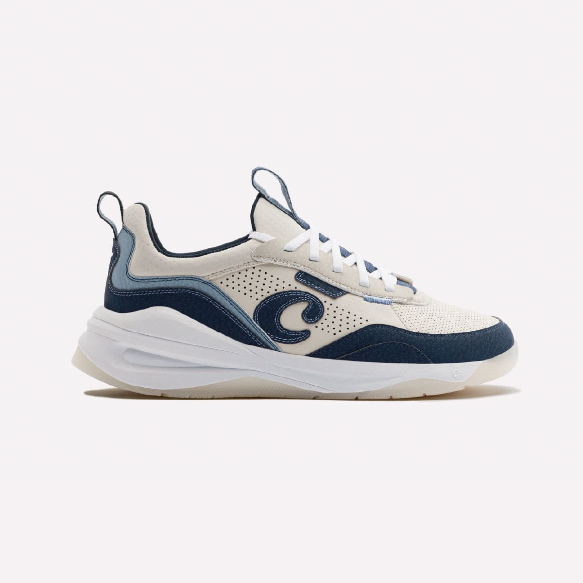 Sand / Navy / White