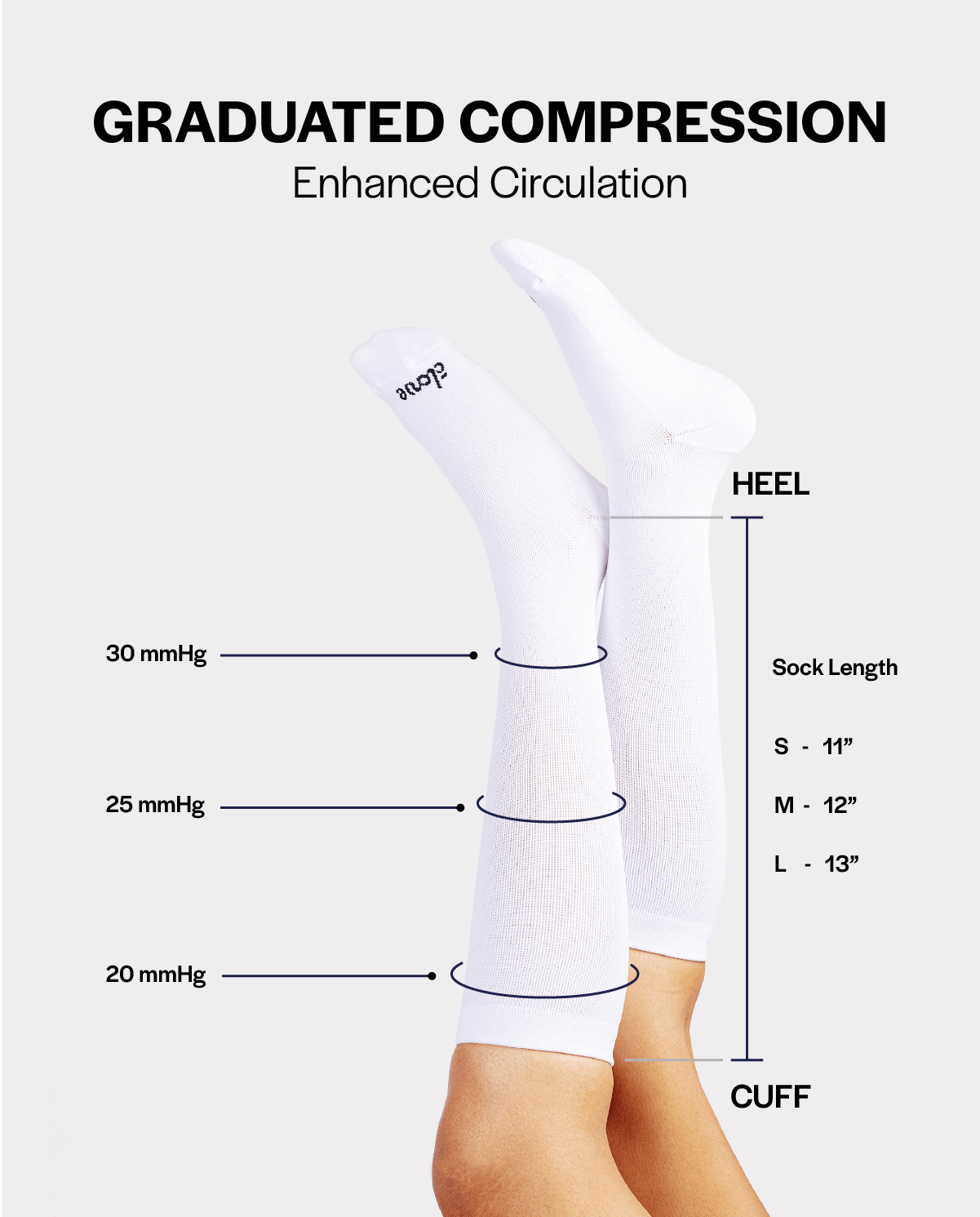 Clove_Compression_Sock_White-7