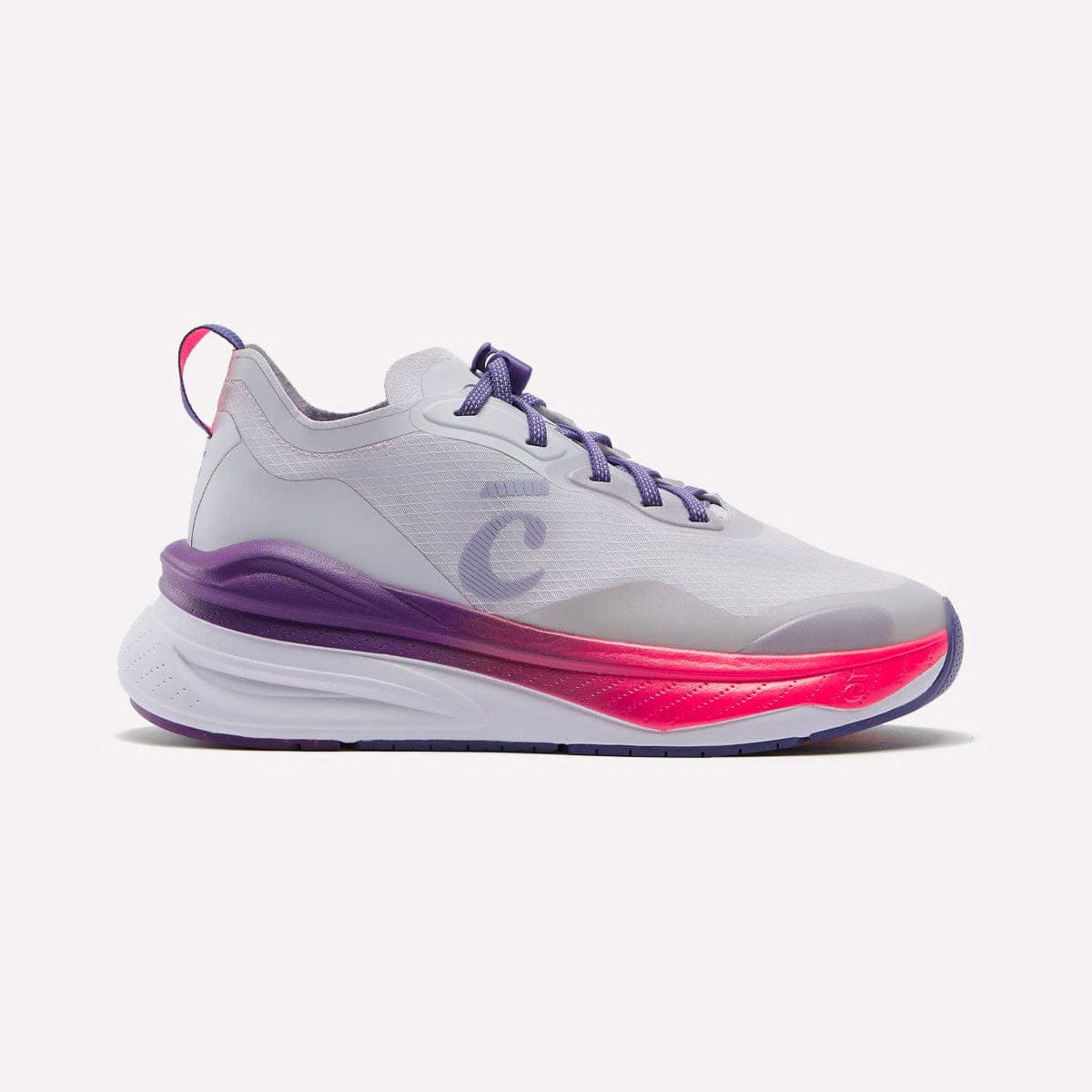 Light Grey / Purple / Fuchsia