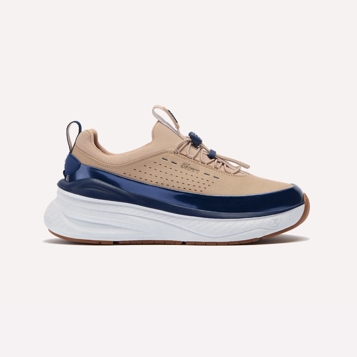 Almond / Navy / Shimmer