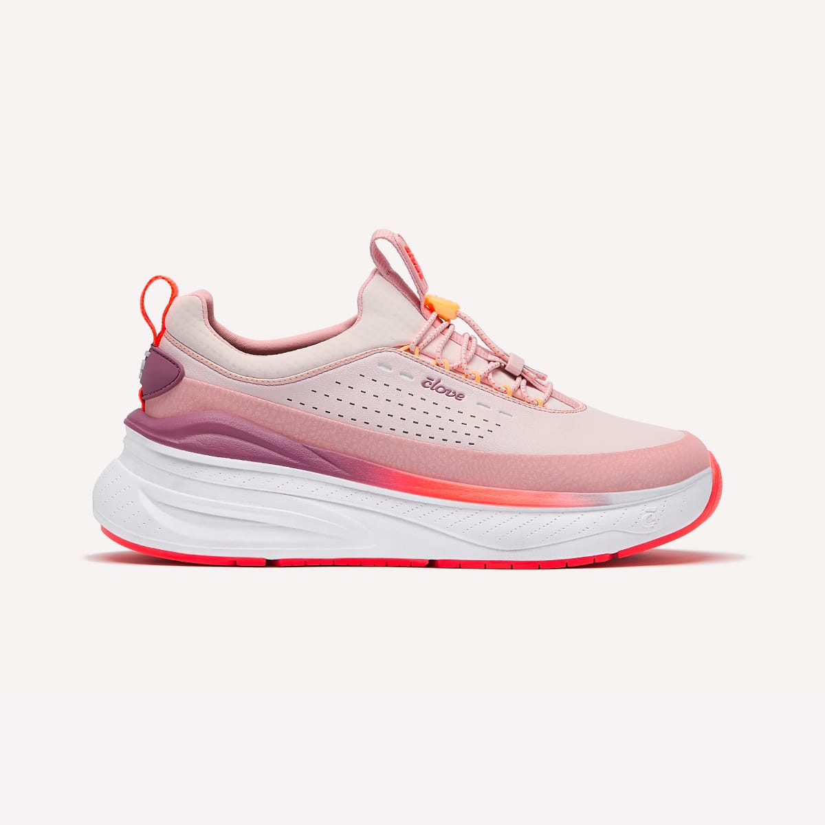 Light Pink / Fiery Coral