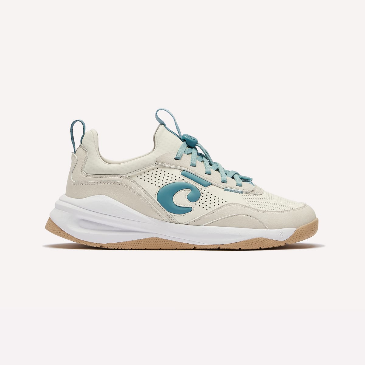 Cream / Teal / Gum