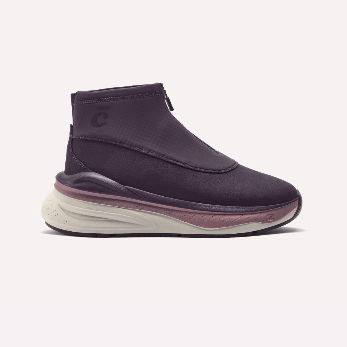 Plum / Crystal Grey
